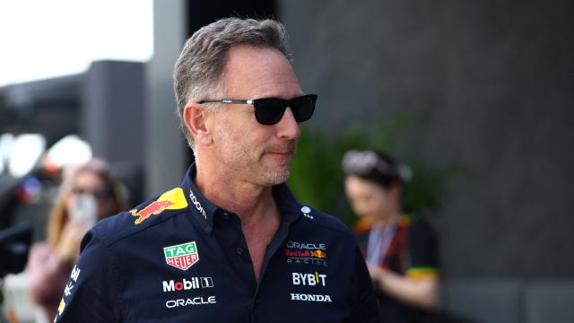 Christian Horner, en el paddock del Gran Premio de Arabia Saudí.