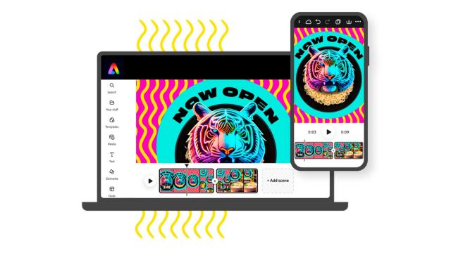 Adobe Express se actualiza en tu móvil con funciones IA