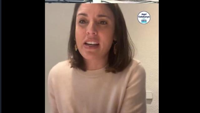 La exministra de Igualdad y candidata de Podemos a las elecciones europeas, Irene Montero