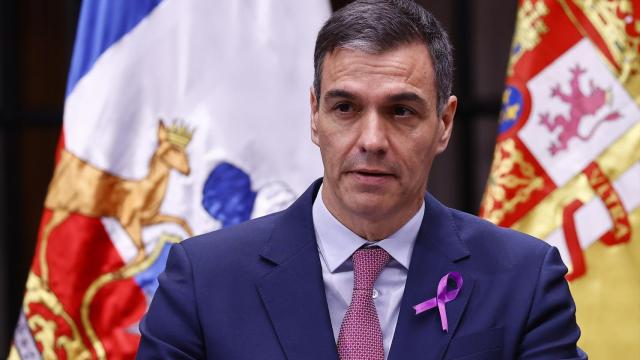 El presidente del Gobierno, Pedro Sánchez, este viernes durante un viaje oficial en Chile.