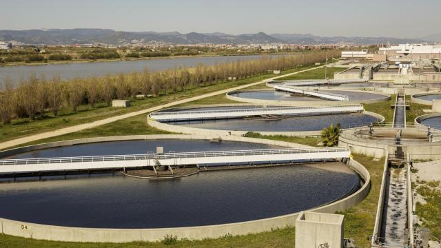 Planta de tratamiento del Baix Llobregat.