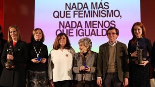 El acto del 8M en Madrid