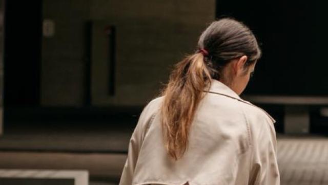 Marta, víctima de violencia obstétrica.