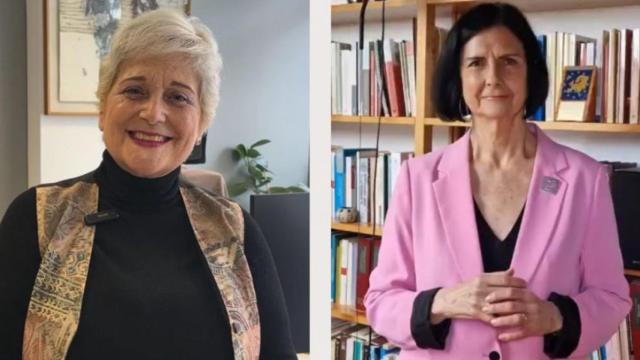 María Tardón y Montserrat Comas.