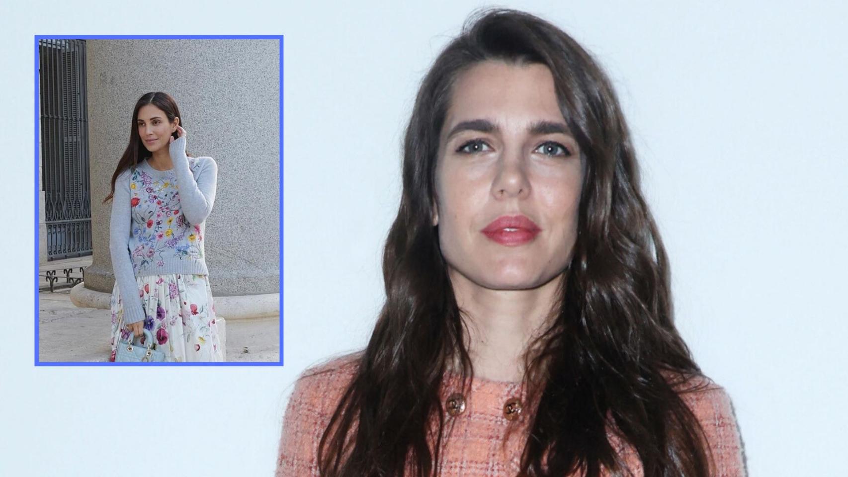 Carlota Casiraghi, en un montaje de Magas.