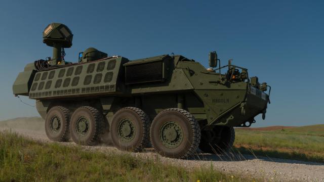 El vehículo militar DE-M SHORAD