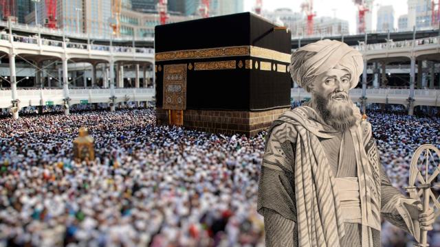 Domingo Badía en La Meca actual.