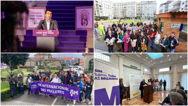 Actos institucionales con motivo del 8M en la provincia de Pontevedra.