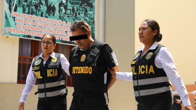 Agentes de la Dircote detienen a un presunto terrorista internacional iraní, perteneciente a la Guardia Revolucionaria Islámica, en Lima.