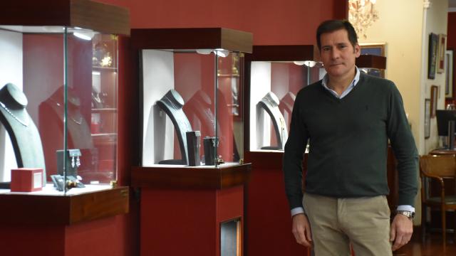 El joyero vallisoletano Antonio Zúñiga