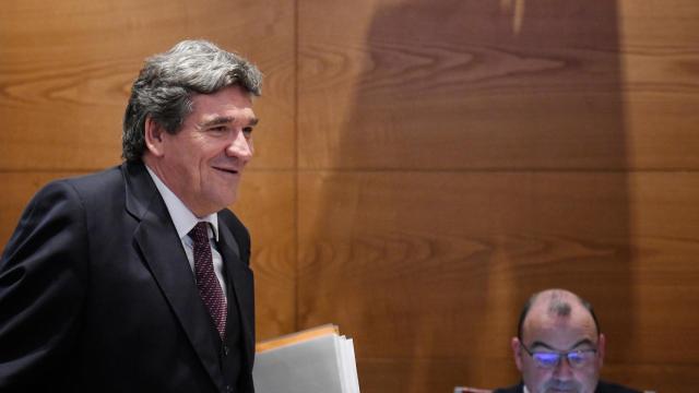 José Luis Escrivá, ministro para la Transformación Digital y de la Función Pública, durante su comparecencia en el Senado el 7 de marzo de 2024.