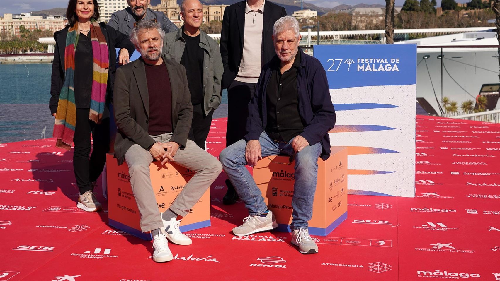 Photocall de ‘Pájaros’ en el 27 Festival de Málaga.