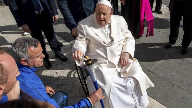 El Papa el pasado 6 de marzo en la Plaza de San Pedro, en el Vaticano.