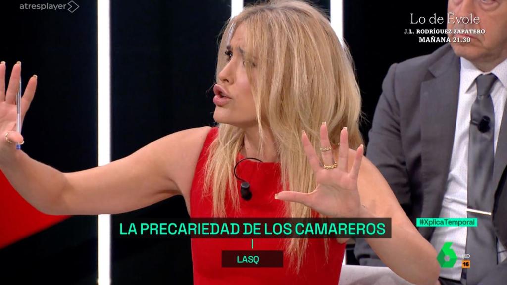 Afra Blanco en 'laSexta Xplica'.