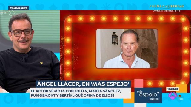 Àngel Llàcer en 'Espejo Público'.
