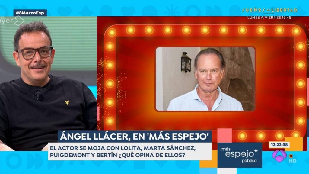 Àngel Llàcer en 'Espejo Público'.