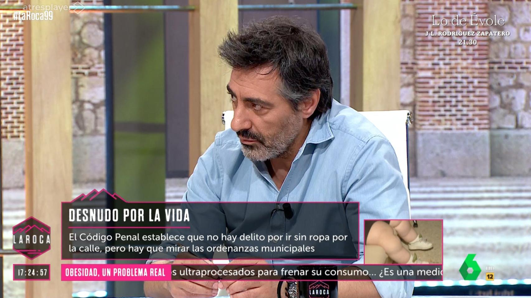 Juan del Val en 'La Roca'.