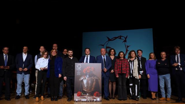 Presentación del cartel de la Ruta de la Pasión Calatrava 2024 en Aldea del Rey (Ciudad Real)