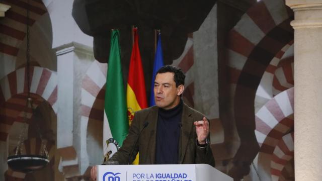 El presidente de la Junta de Andalucía, Juanma Moreno.