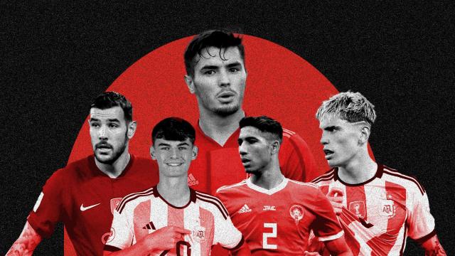 Lucas Hernández, Nico Paz, Achraf Hakimi, Alejandro Garnacho y Brahim Díaz