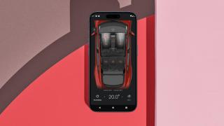 Aplicación de un coche conectado