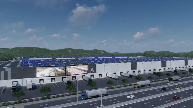 Proyecto del parque logístico Cabanillas Park II.