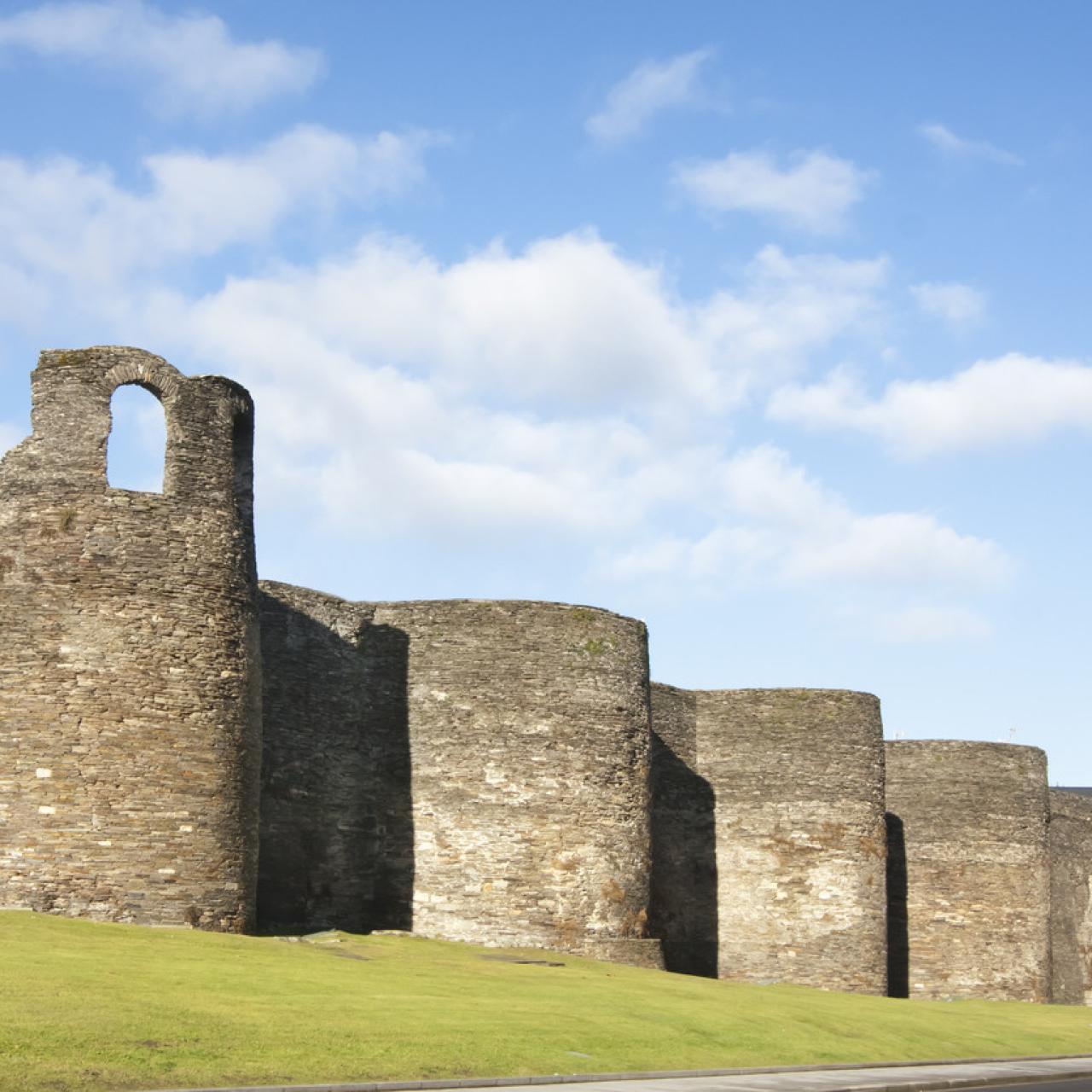 Muralla romana de Lugo.