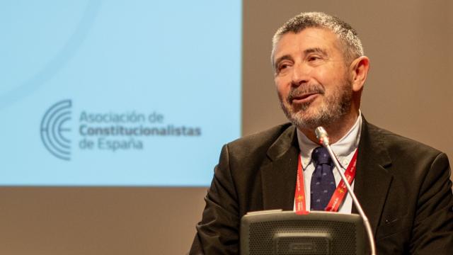 Ángel Rodríguez en el congreso.