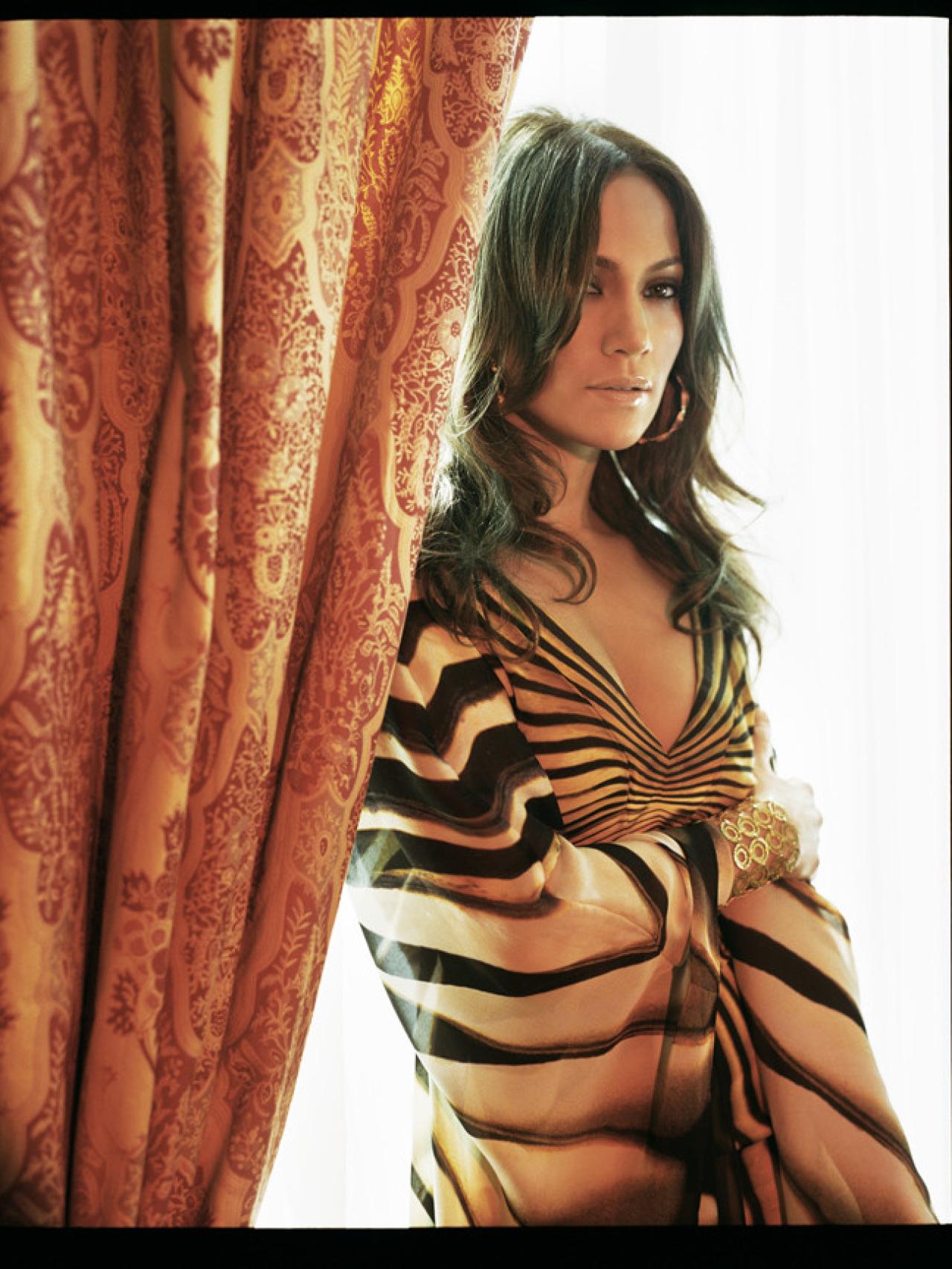 Jennifer Lopez retratada por Javier Salas.