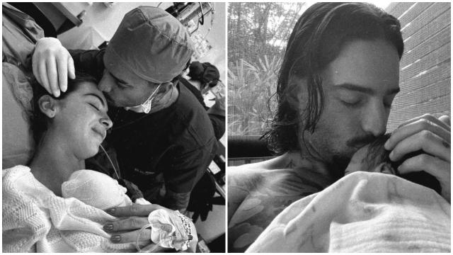 Maluma tras ser padre.