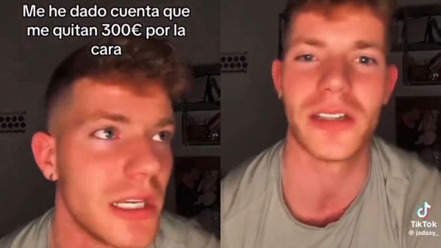 La  viral reacción del joven