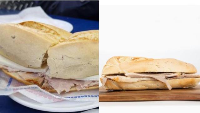 El bocadillo de pata asada más famoso de Gran Canaria.