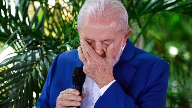 Lula da Silva, durante una celebración del 8M en Brasilia.