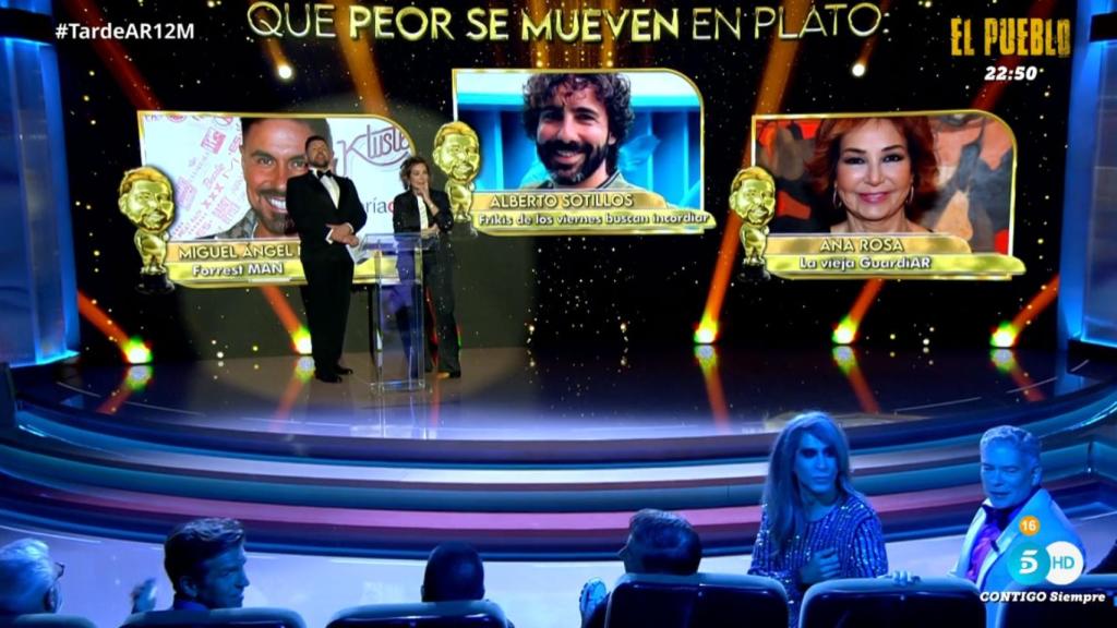 Kike y Ana Rosa Quintana en 'TardeAR'.