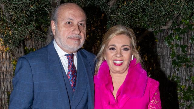 José Carlos Bernal y Carmen Borrego en un acto público en Madrid, en diciembre de 2019.