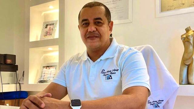 Edwin Arrieta en una imagen de redes sociales.