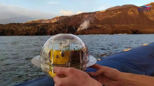 Imagen de uno de los dispositivos que se emplearán para monitorizar la basura marina del Golfo.