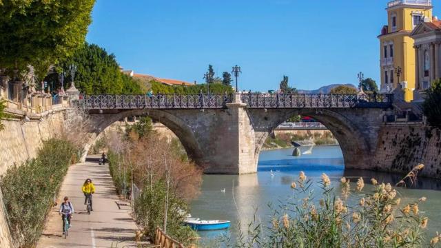 El Puente Viejo de Murcia, en una foto de archivo.