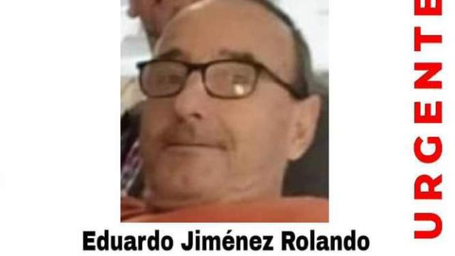 Eduardo Jiménez Rolando, dado por desaparecido el 26 de febrero.