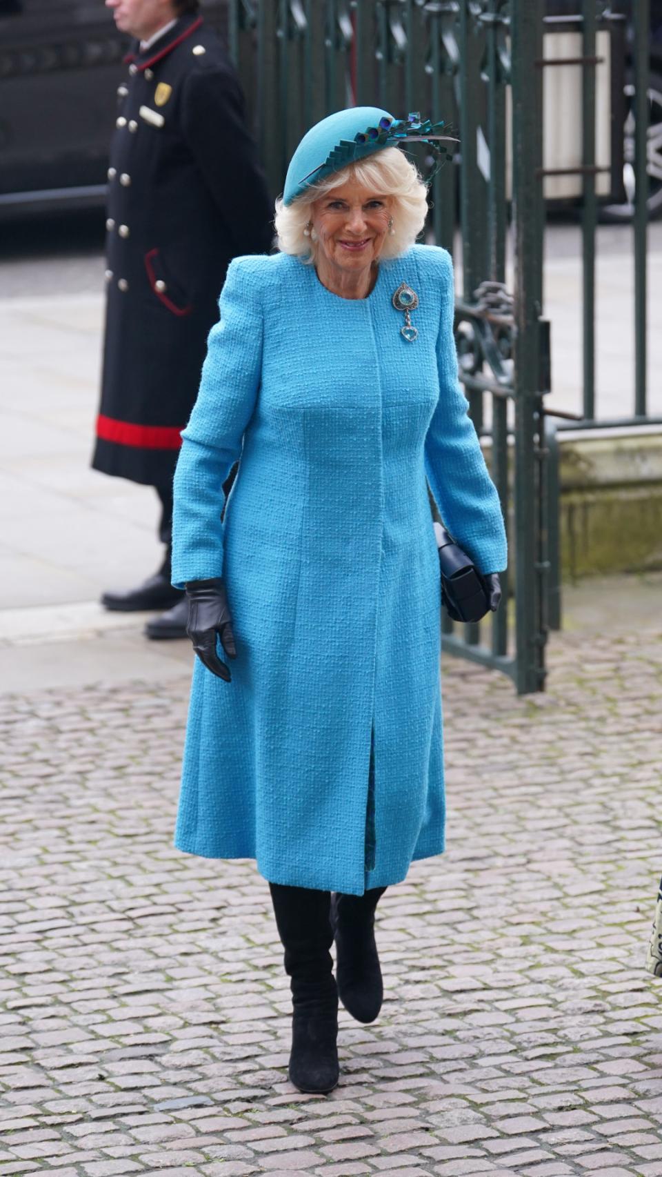 La reina Camilla de Reino Unido.