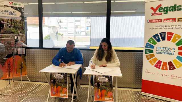 Acuerdo entre Vegalsa-Eroski y la Mancomunidad de Montes de Vigo.