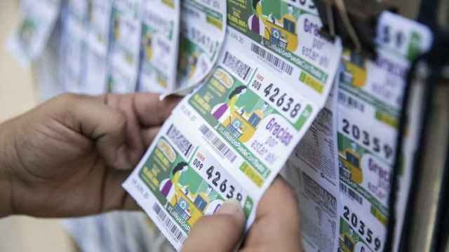 Cupones de la ONCE en una imagen de archivo.