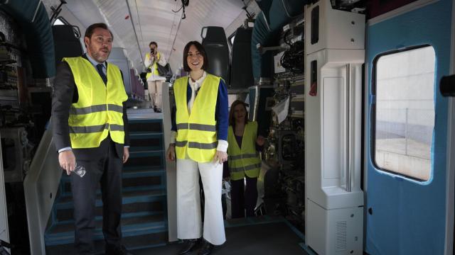 La ministra Diana Morant junto a Óscar Puente en un acto reciente celebrado en Valencia.
