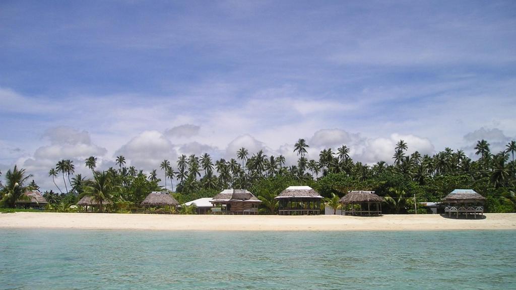 Playa paradisíaca en Tonga.