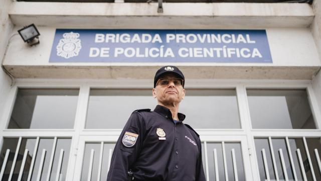 José Antonio Rodríguez, comisario jefe de la Brigada Provincial de la Policía Científica.