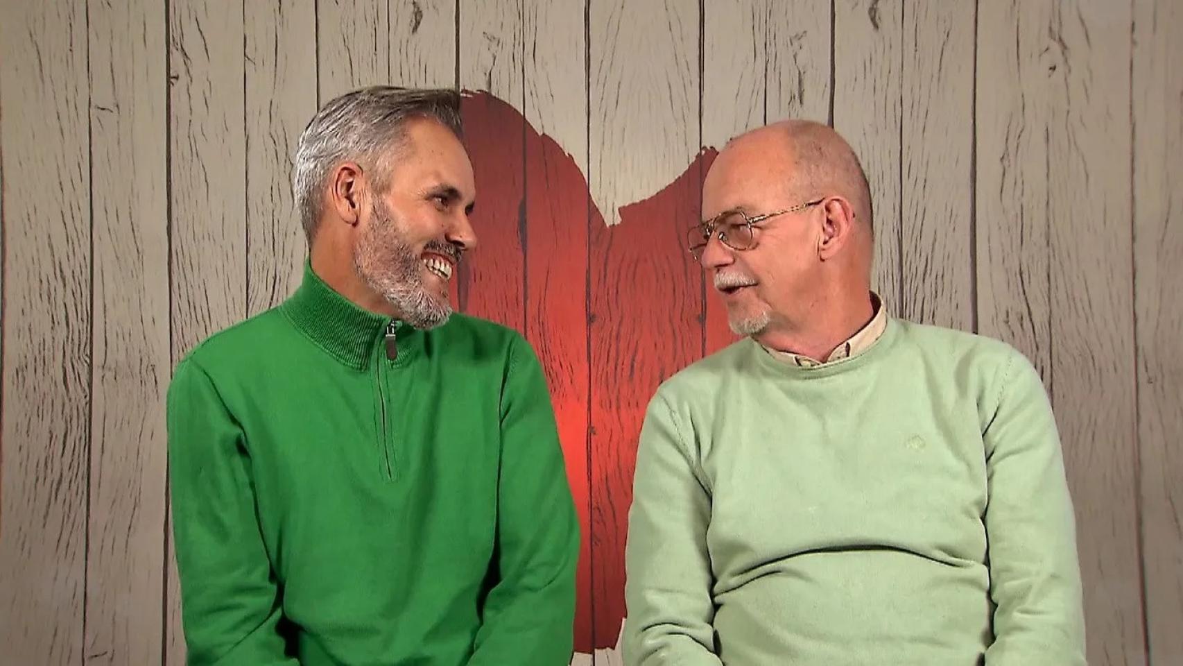 Francisco y Alain en ‘First Dates’.