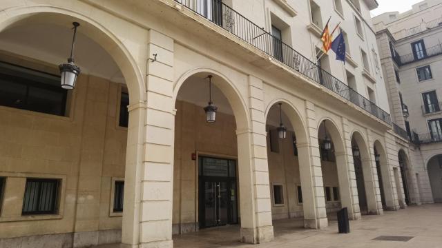 Una vista reciente de los juzgados de Alicante.