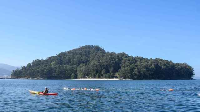 Travesía a nado Illa de Tambo.