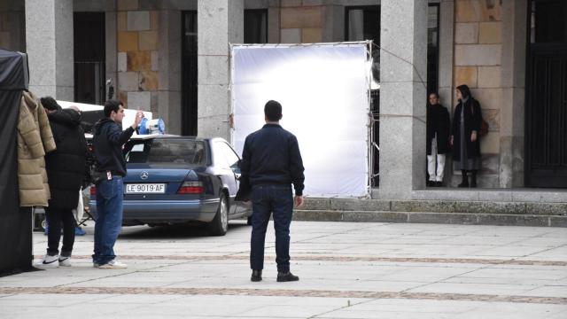 Rodaje de 'Soy Nevenka' en Zamora
