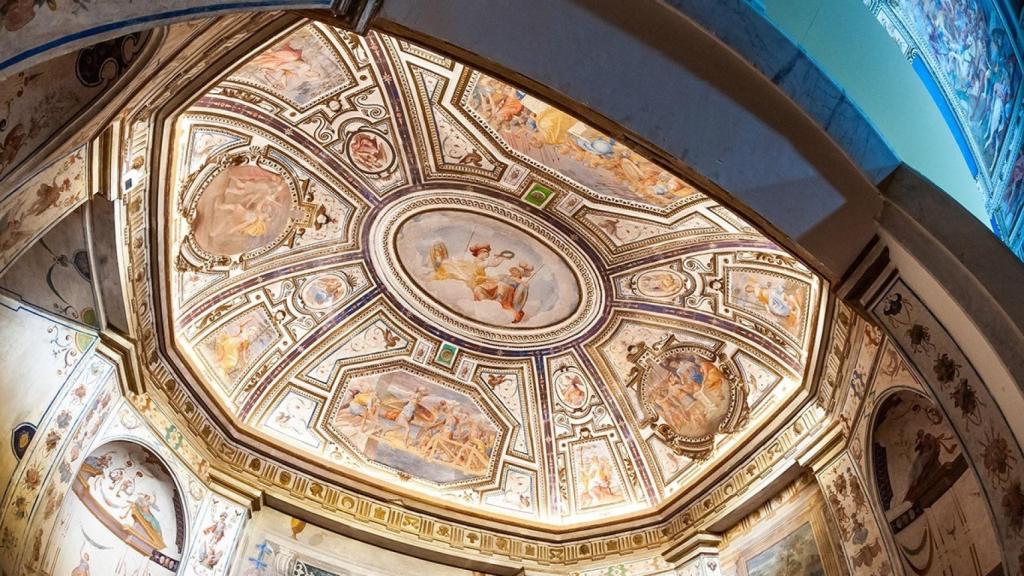 Frescos del Palacio del Infantado, sede del Museo de Guadalajara.